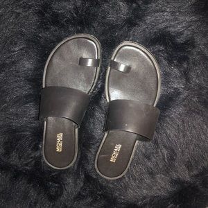 Black MK Sandals